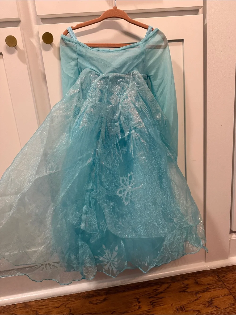 Blue Sparkle Elsa Frozen Princess Costume Dress for Kids size 3